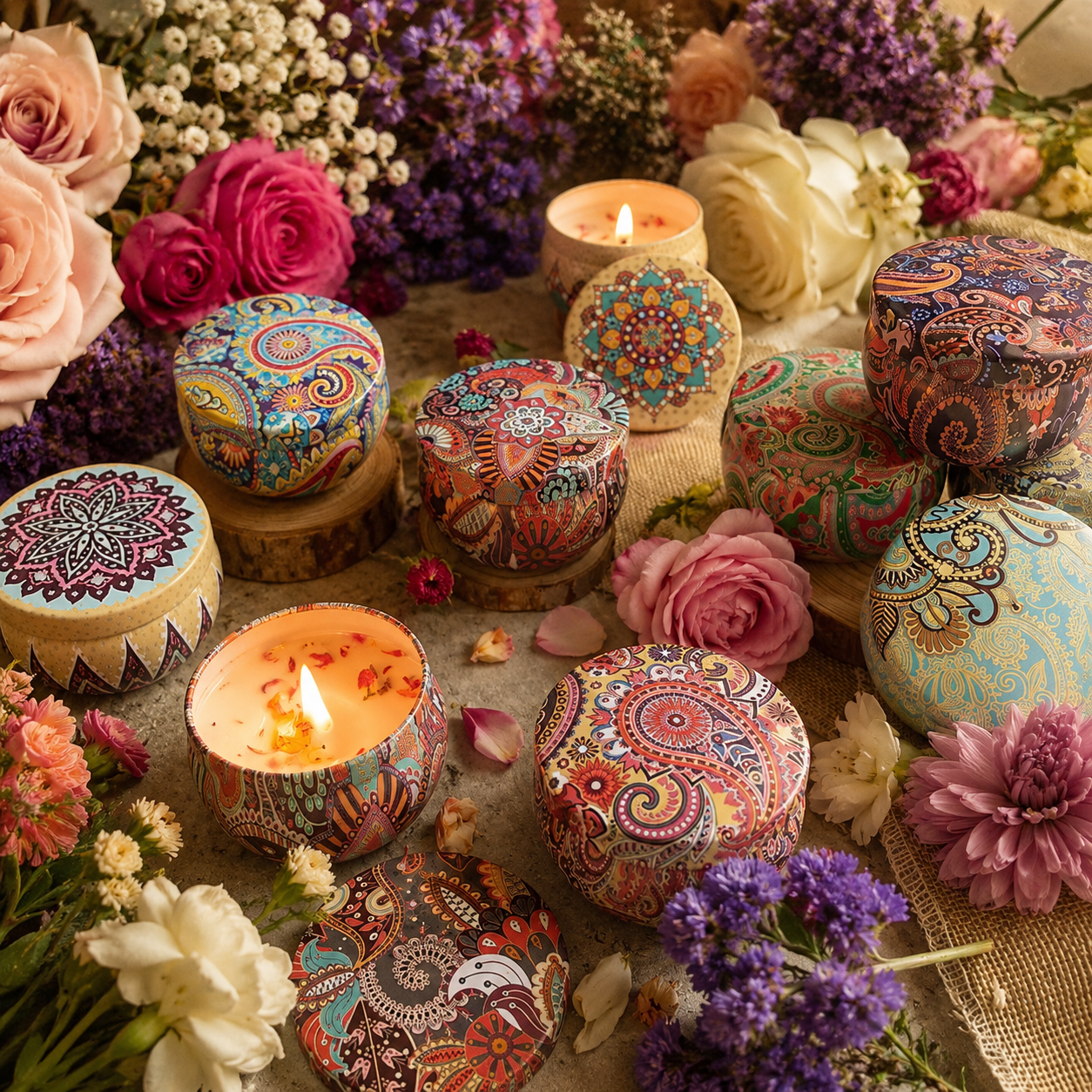 Luxury Aromatherapy Soy Candle