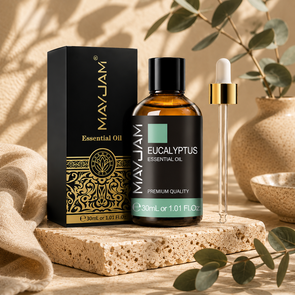 Pure Essential Oil 30ml | Premium Aromatherapy Oil for Diffusers, Humidifiers & Aroma Lockets