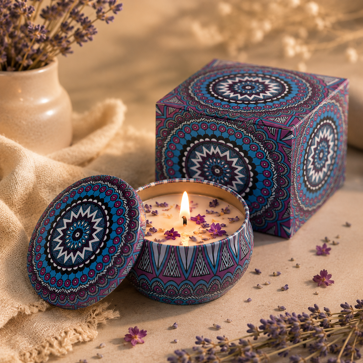 Luxury Aromatherapy Soy Candle