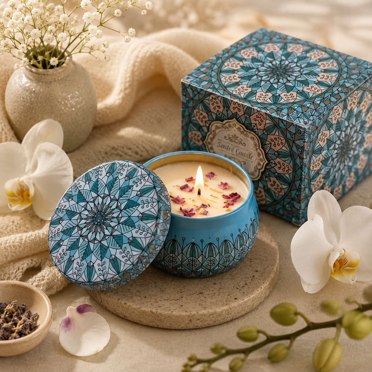 Luxury Aromatherapy Soy Candle